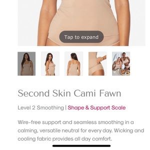 Ruby Ribbon second skin cami